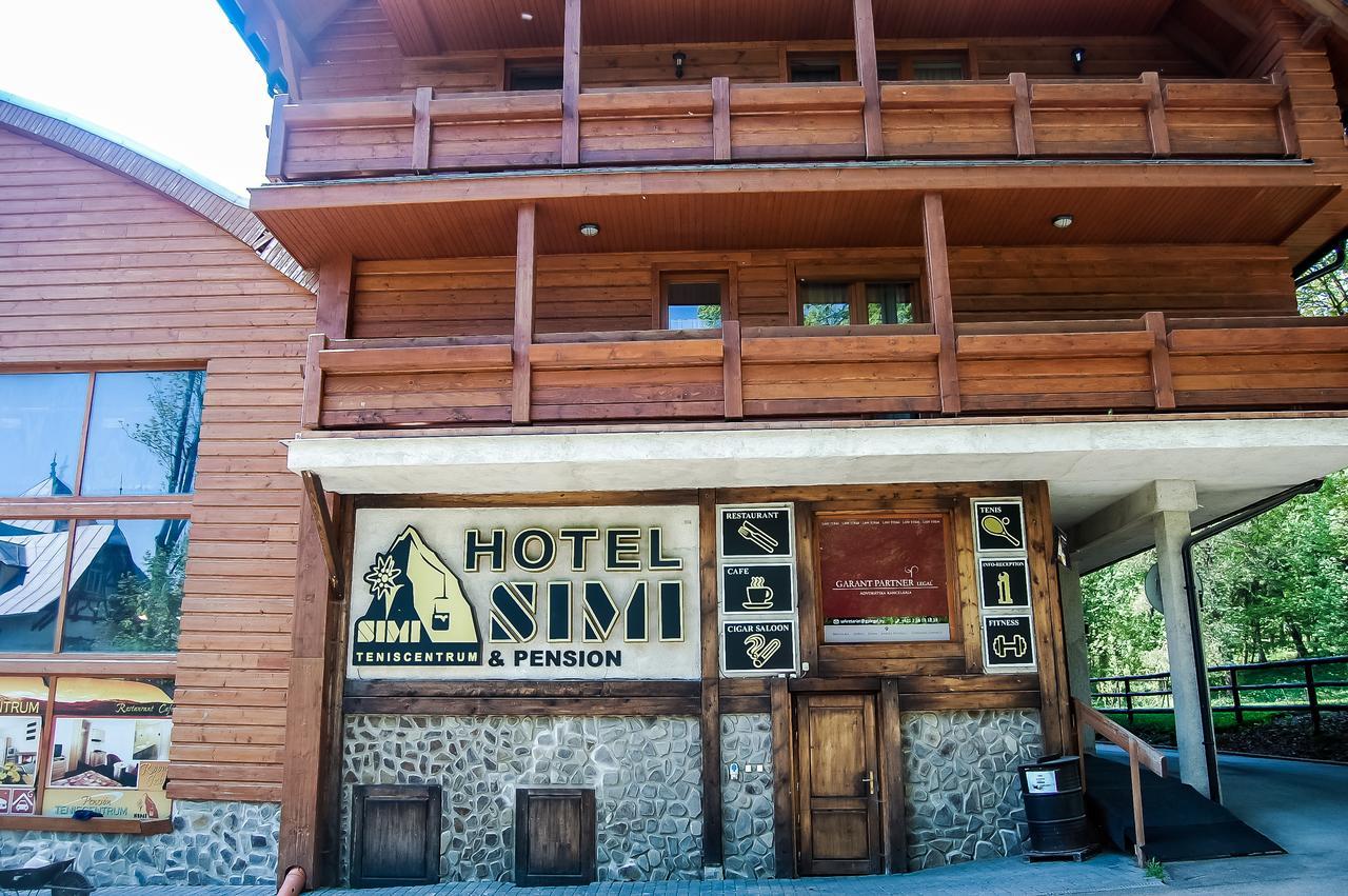 Penzion Teniscentrum Tatranská Lomnica Dış mekan fotoğraf