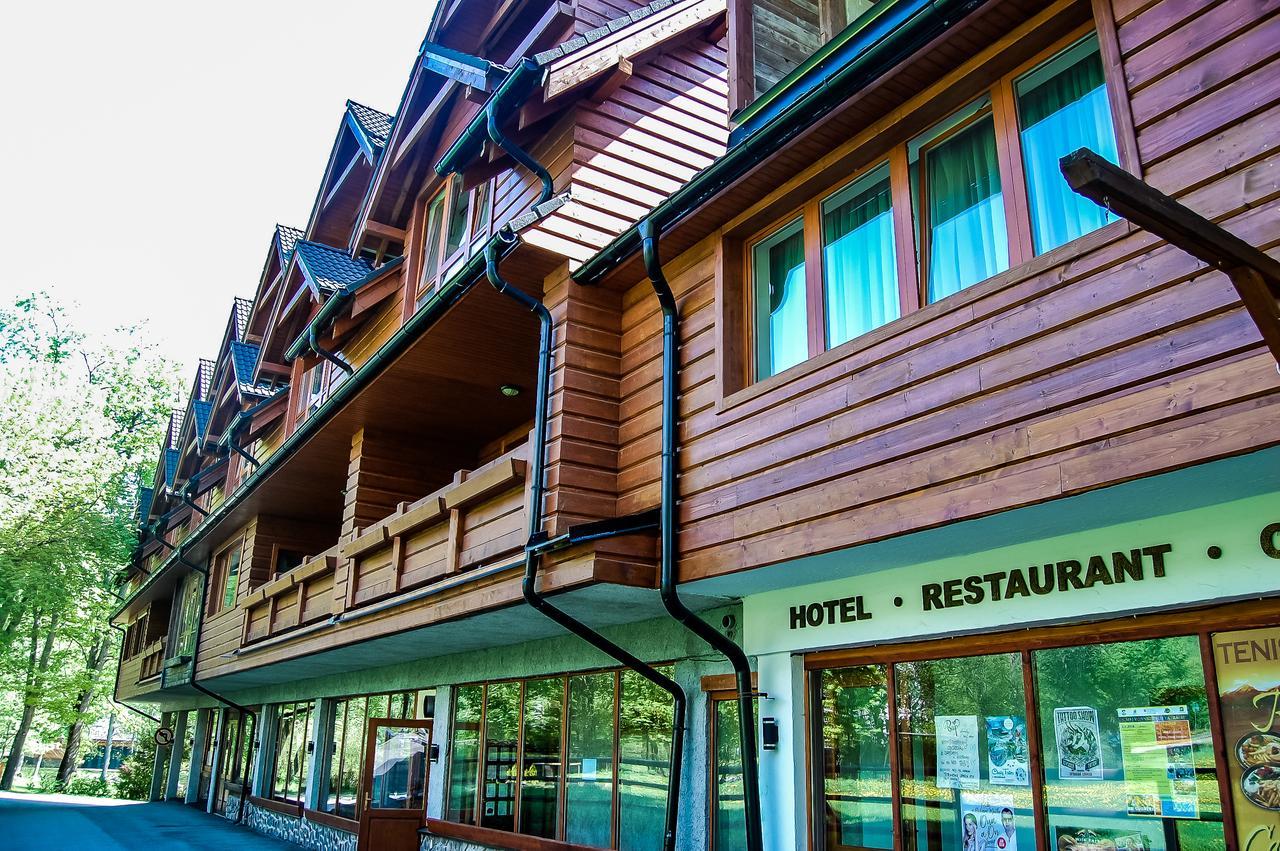 Penzion Teniscentrum Tatranská Lomnica Dış mekan fotoğraf