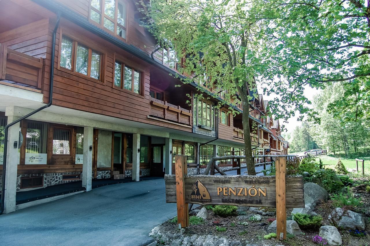 Penzion Teniscentrum Tatranská Lomnica Dış mekan fotoğraf